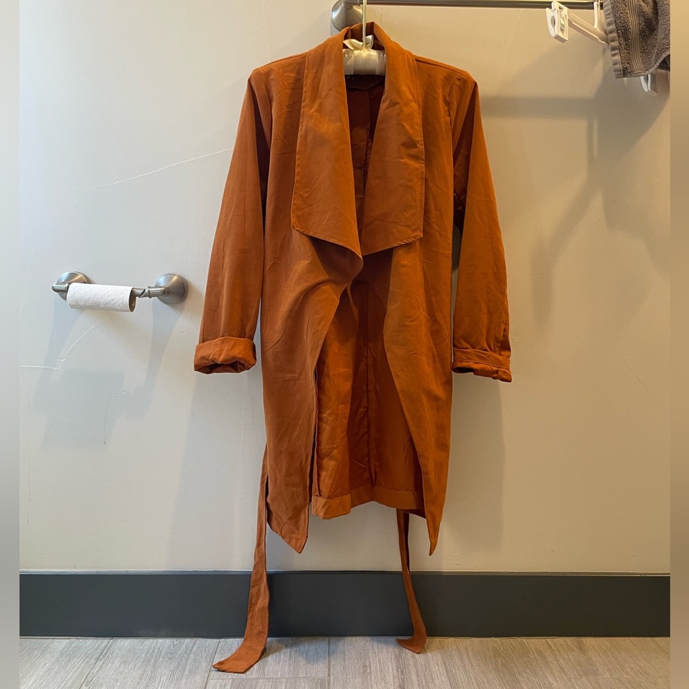 *AVAIL TIL 9/15* Love Tree belted lightweight jacket, size S